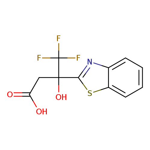3-(1,3-Benzothiazol-2-yl)-4,4,4-trifluoro-3-hydroxybutanoic acid