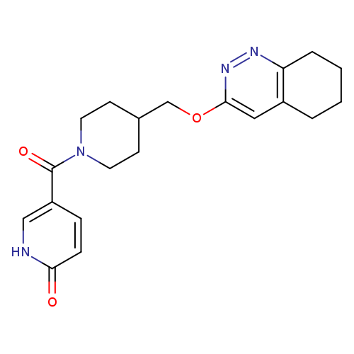 5-{4-[(5,6,7,8-tetrahydrocinnolin-3-yloxy)methyl]piperidine-1-carbonyl}-1,2-dihydropyridin-2-one