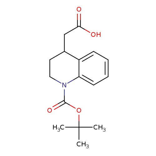 2-{1-[(tert-butoxy)carbonyl]-1,2,3,4-tetrahydroquinolin-4-yl}acetic acid