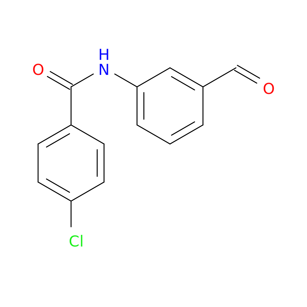 4-Chloro-n-(3-formyl-phenyl)-benzamide