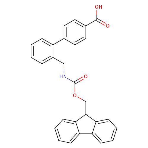 4-{2-[({[(9H-fluoren-9-yl)methoxy]carbonyl}amino)methyl]phenyl}benzoic acid