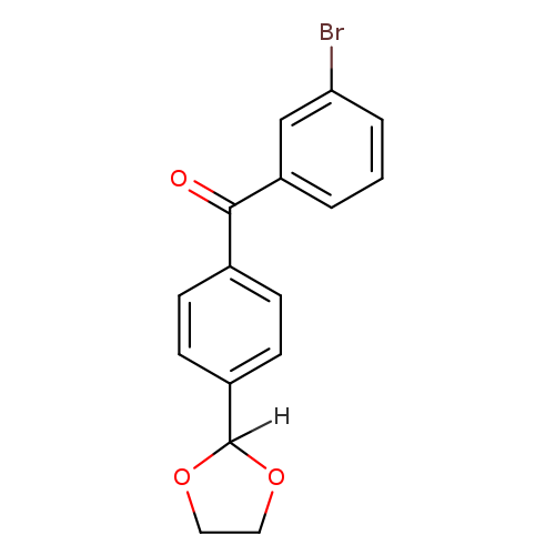3-Bromo-4'-(1,3-dioxolan-2-yl)benzophenone