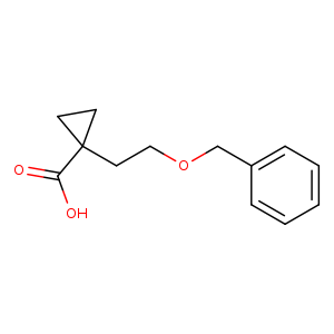 Cyclopropanecarboxylic acid, 1-[2-(phenylmethoxy)ethyl]-