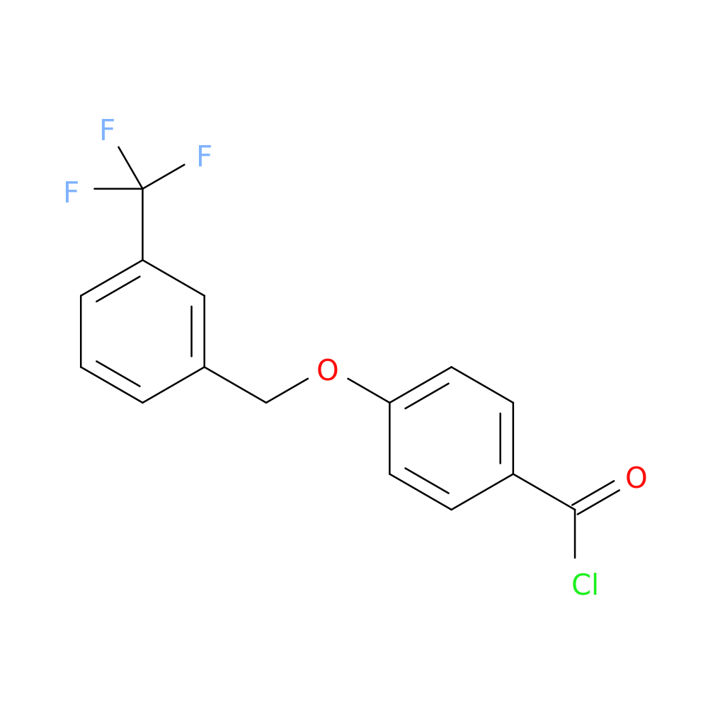 4-([3-(Trifluoromethyl)benzyl]oxy)benzoyl chloride