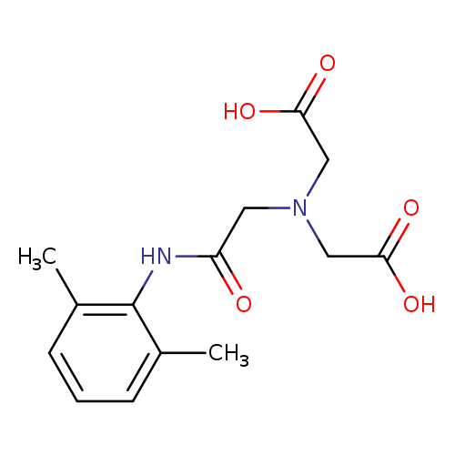N-(2，6-Dimethylphenylcarbamoylmethyl)iminodiacetic Acid