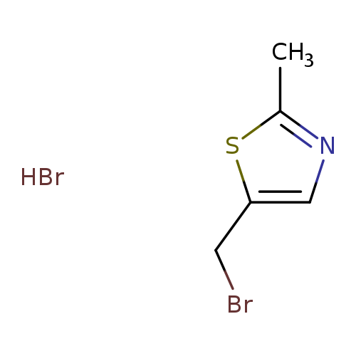 5-(bromomethyl)-2-methyl-1,3-thiazolehydrobromide