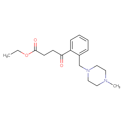 ETHYL 4-[2-(4-METHYLPIPERAZINOMETHYL)PHENYL]-4-OXOBUTYRATE