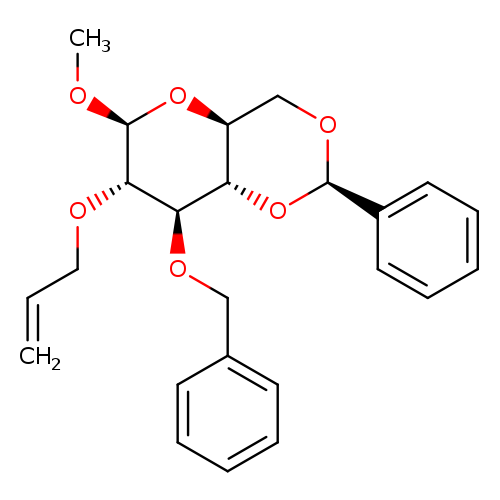 α-D-Mannopyranoside, methyl 3-O-(phenylmethyl)-4,6-O-(phenylmethylene)-2-O-2-propen-1-yl-