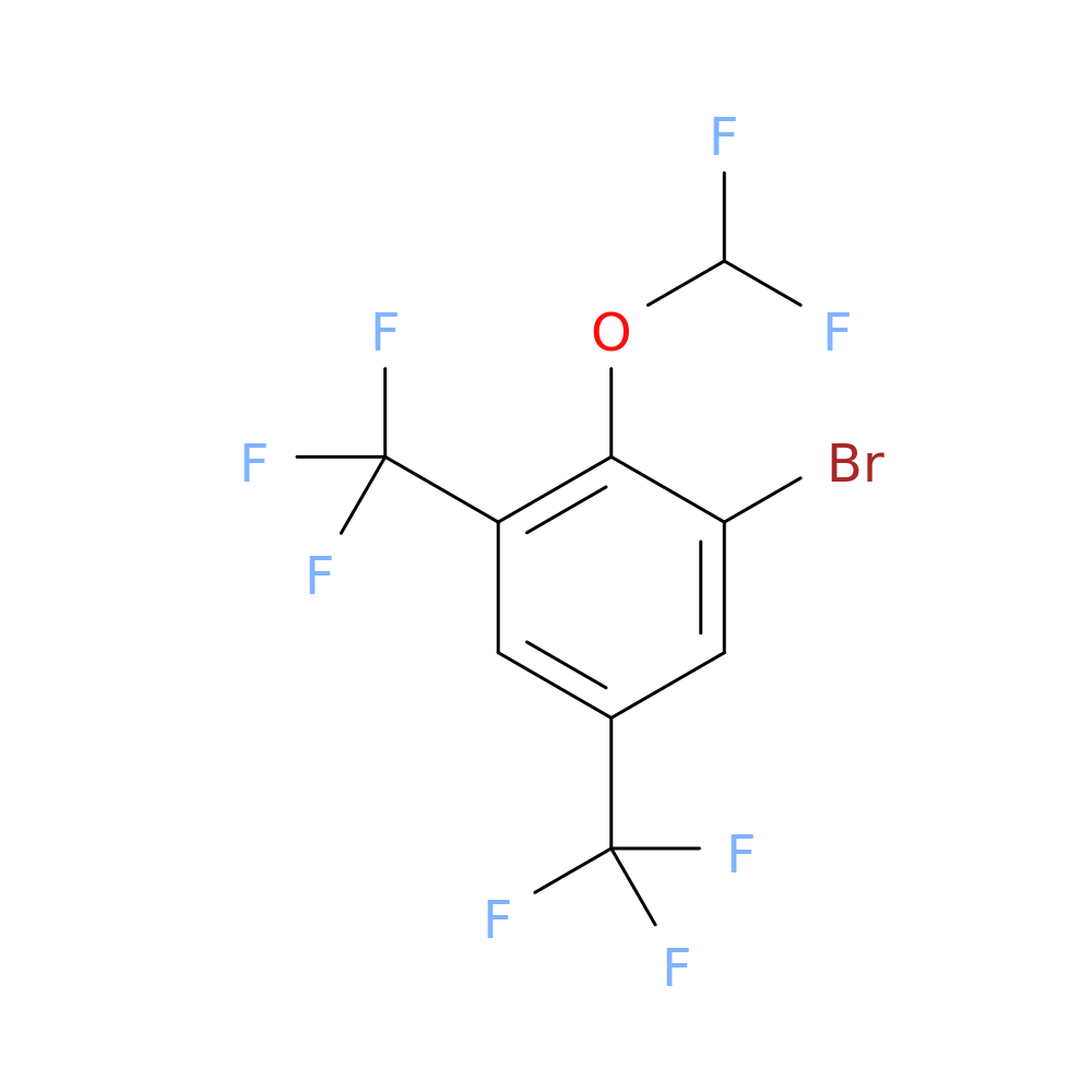 1-Bromo-2-(difluoromethoxy)-3,5-bis(trifluoromethyl)benzene