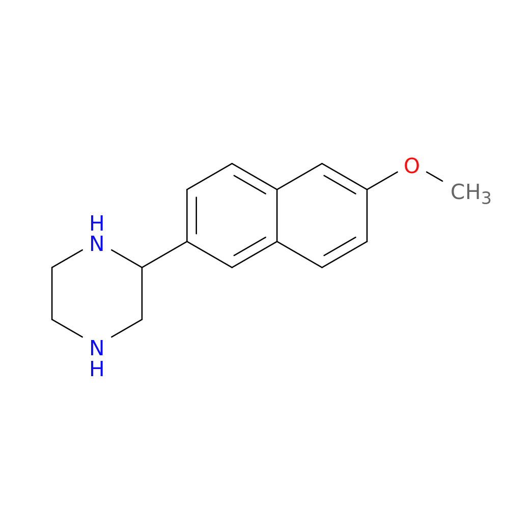 2-(6-Methoxynaphthalen-2-yl)piperazine