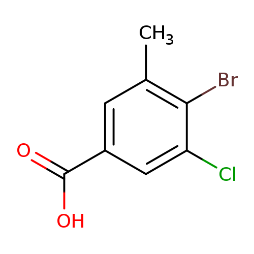 4-Bromo-3-chloro-5-methylbenzoic acid