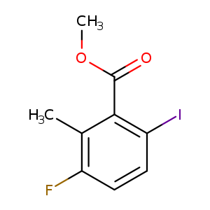 Methyl 3-fluoro-6-iodo-2-methylbenzoate