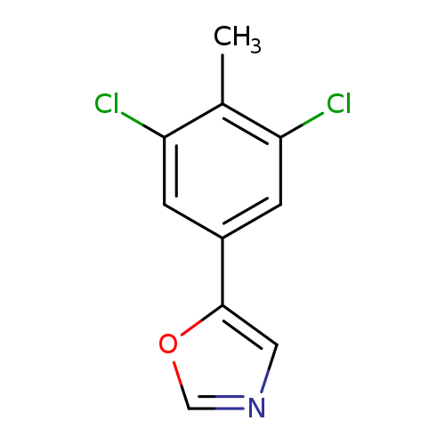 5-(3,5-dichloro-4-methylphenyl)oxazole