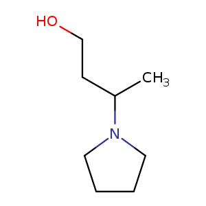 1-Pyrrolidinepropanol, γ-methyl-