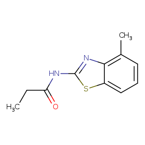 Propanamide, N-(4-methyl-2-benzothiazolyl)- (9CI)