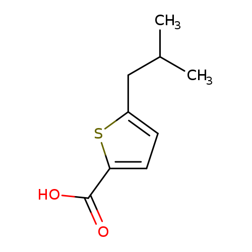 5-isobutylthiophene-2-carboxylic acid