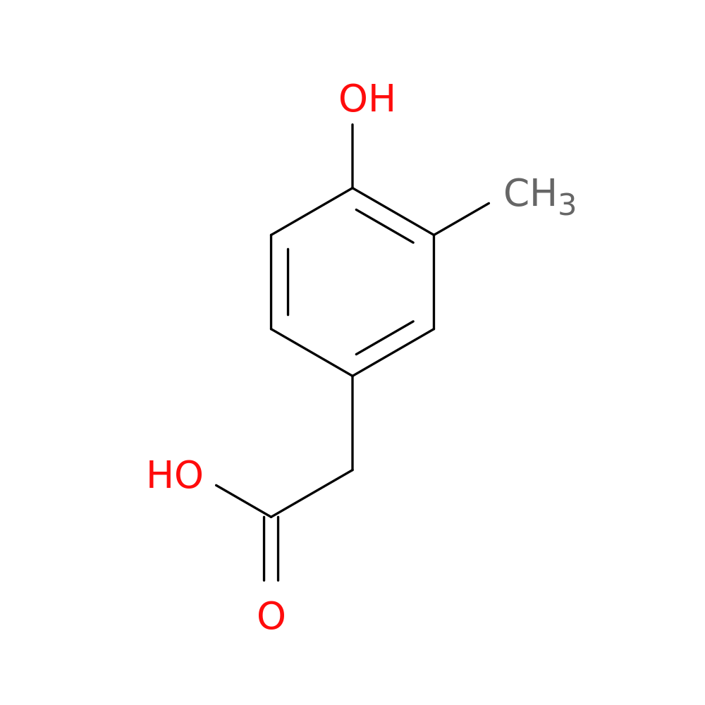 Benzeneacetic acid, 4-hydroxy-3-methyl-