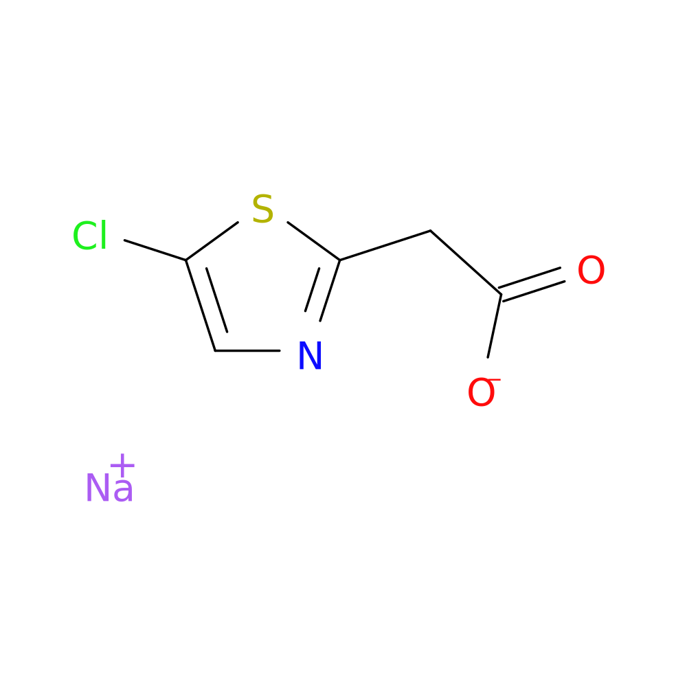 sodium 2-(5-chloro-1,3-thiazol-2-yl)acetate