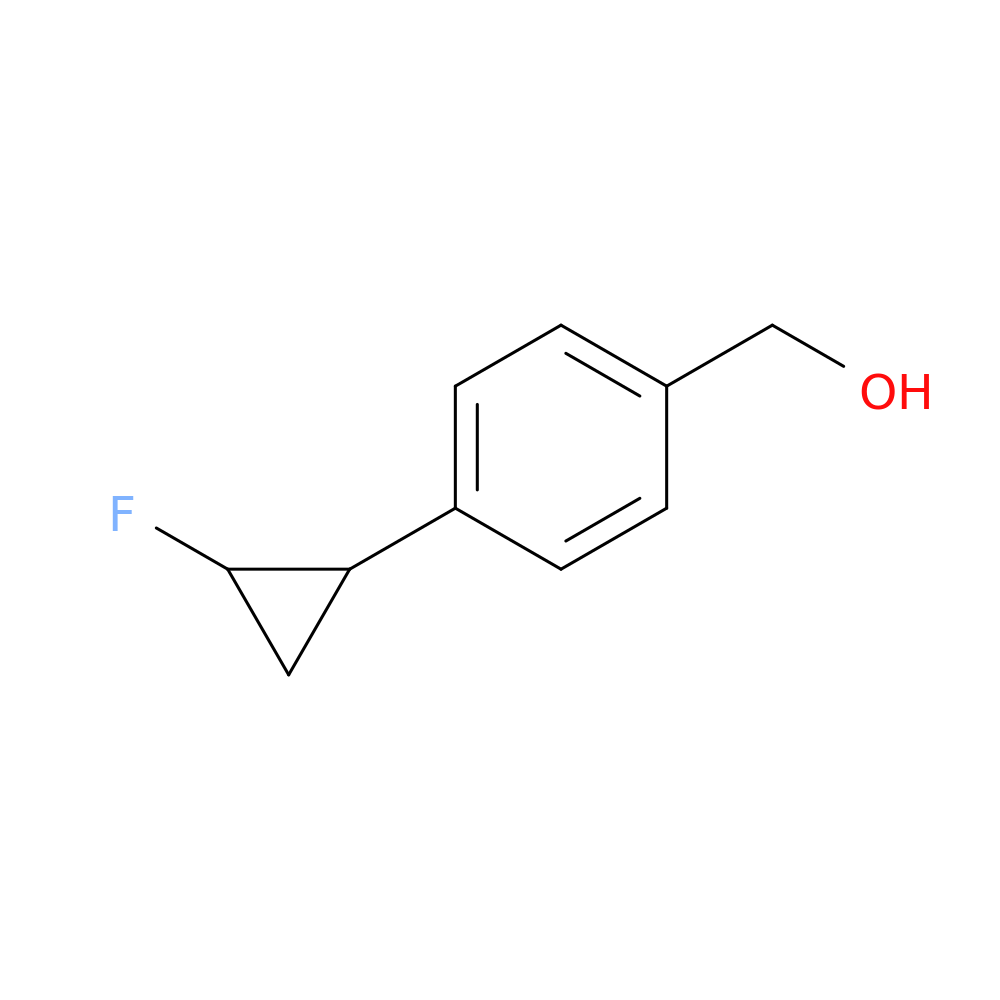 [4-(2-fluorocyclopropyl)phenyl]methanol