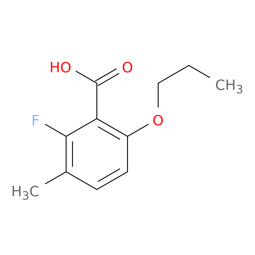 2-Fluoro-3-methyl-6-propoxybenzoic acid
