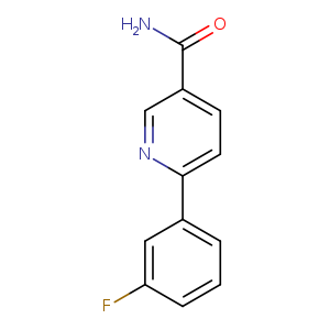 6-(3-Fluorophenyl)pyridine-3-carboxamide