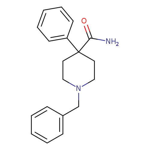 4-Piperidinecarboxamide,4-phenyl-1-(phenylmethyl)-