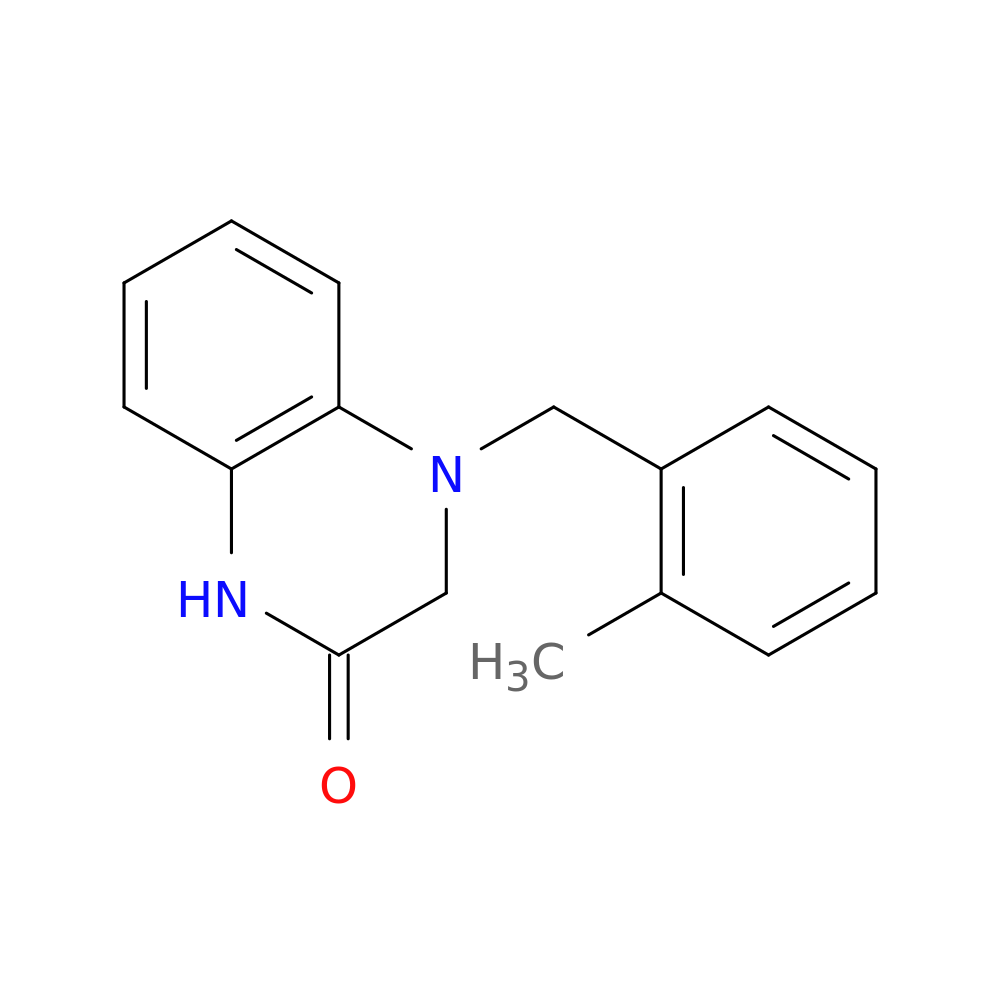 4-[(2-methylphenyl)methyl]-1,2,3,4-tetrahydroquinoxalin-2-one
