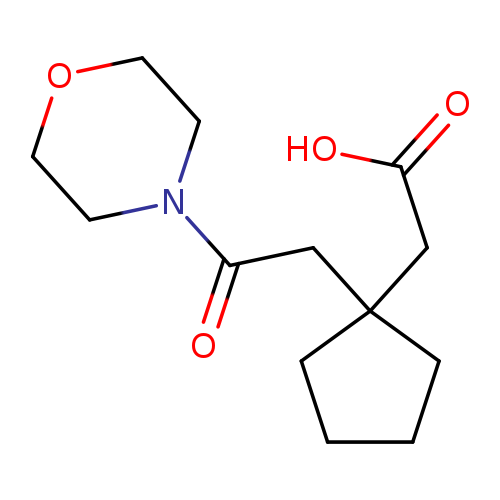 2-(1-[2-(Morpholin-4-yl)-2-oxoethyl]cyclopentyl)acetic acid