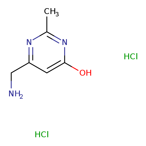 6-(aminomethyl)-2-methyl-4-pyrimidinol dihydrochloride