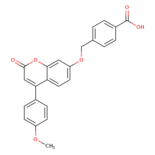 4-({[4-(4-methoxyphenyl)-2-oxo-2H-chromen-7-yl]oxy}methyl)benzoic acid