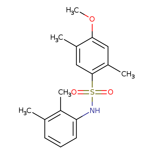 N-(2,3-dimethylphenyl)-4-methoxy-2,5-dimethylbenzene-1-sulfonamide