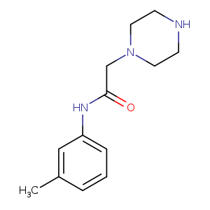 N-(3-Methylphenyl)-2-piperazin-1-ylacetamide