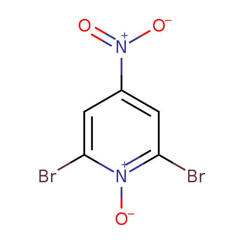 Pyridine, 2,6-dibromo-4-nitro-, 1-oxide