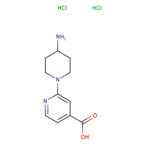 2-(4-aminopiperidin-1-yl)pyridine-4-carboxylic acid dihydrochloride