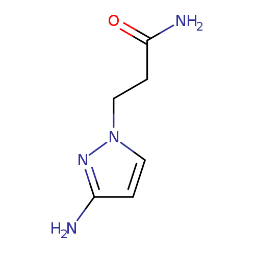 3-(3-amino-1H-pyrazol-1-yl)propanamide