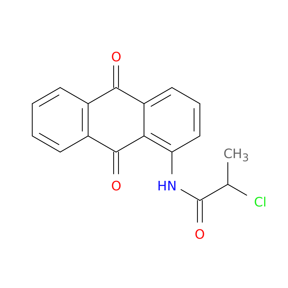 2-chloro-N-(9,10-dioxo-9,10-dihydroanthracen-1-yl)propanamide