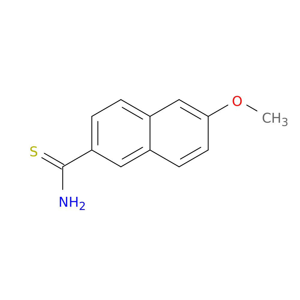6-methoxynaphthalene-2-carbothioamide