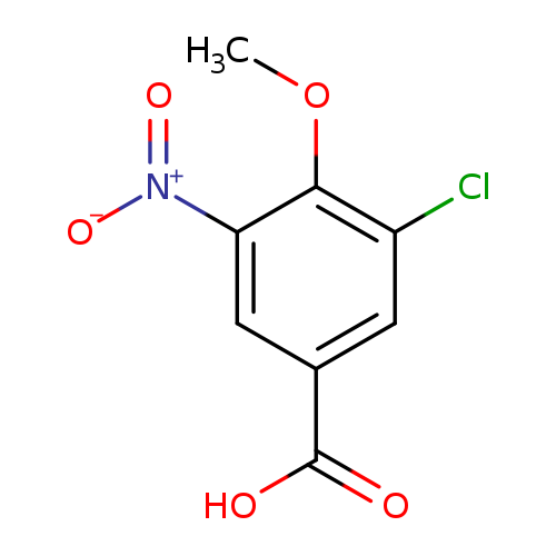 3-Chloro-4-methoxy-5-nitro-benzoic acid