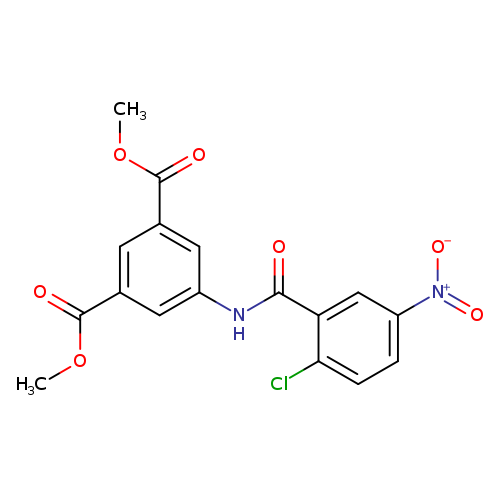1,3-dimethyl 5-(2-chloro-5-nitrobenzamido)benzene-1,3-dicarboxylate