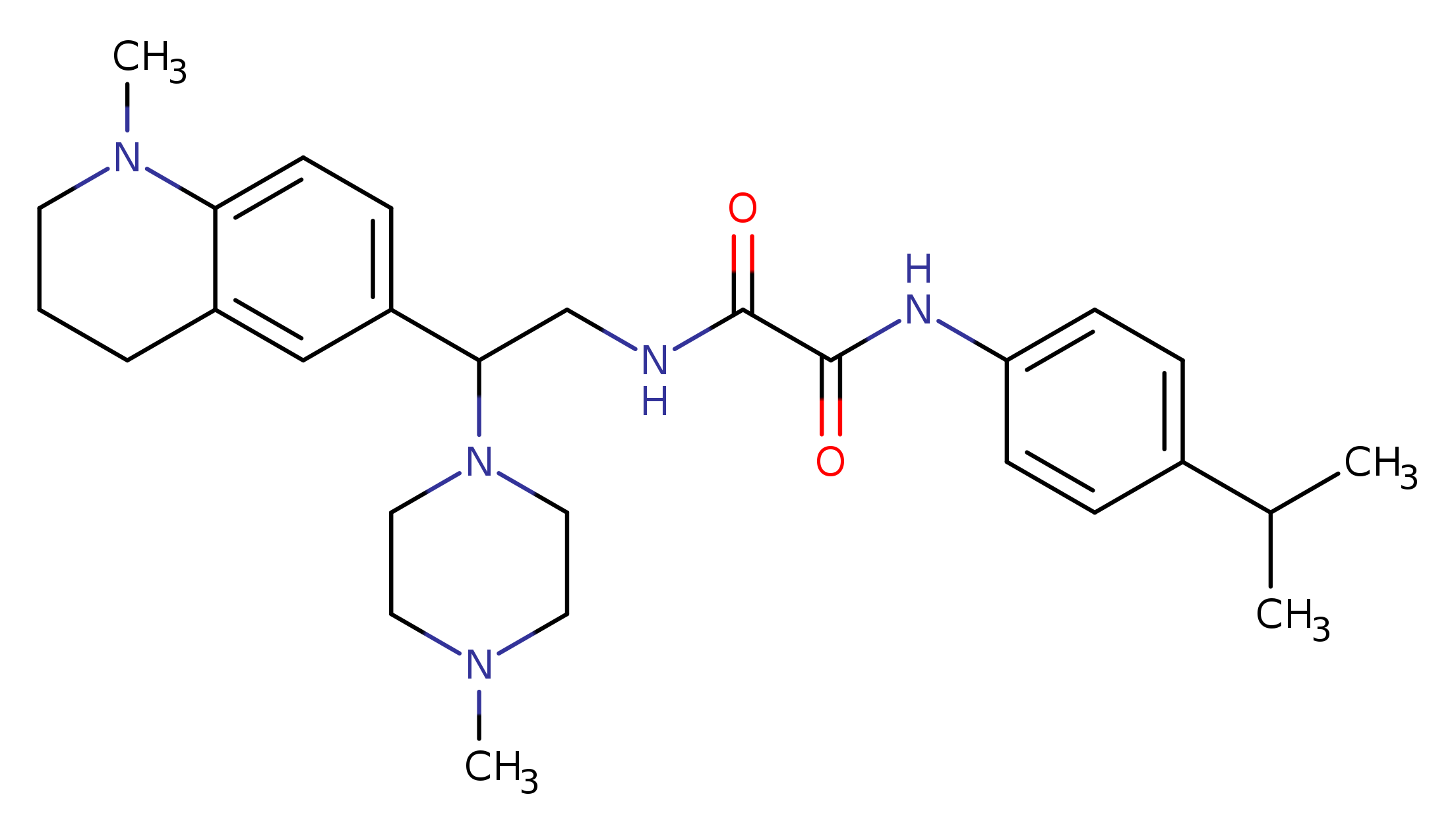 N-[2-(1-methyl-1,2,3,4-tetrahydroquinolin-6-yl)-2-(4-methylpiperazin-1-yl)ethyl]-N'-[4-(propan-2-yl)phenyl]ethanediamide