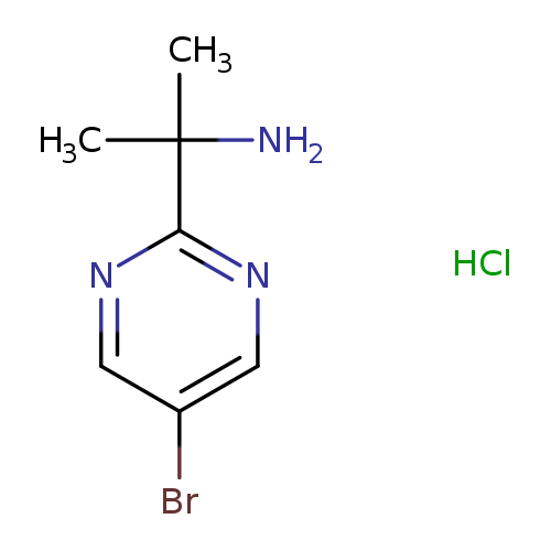 2-(5-bromopyrimidin-2-yl)propan-2-amine hydrochloride