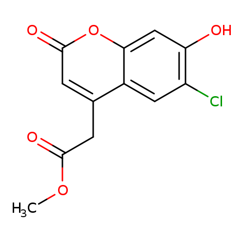 Methyl (6-chloro-7-hydroxy-2-oxo-2h-chromen-4-yl)acetate