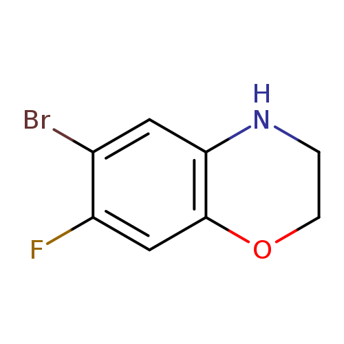 2H-1,4-Benzoxazine, 6-bromo-7-fluoro-3,4-dihydro-