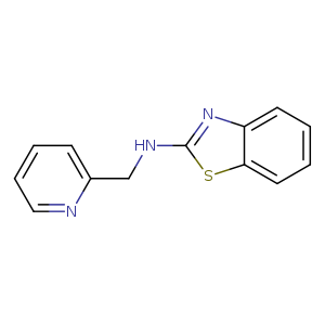 N-(PYRIDIN-2-YLMETHYL)-1,3-BENZOTHIAZOL-2-AMINE