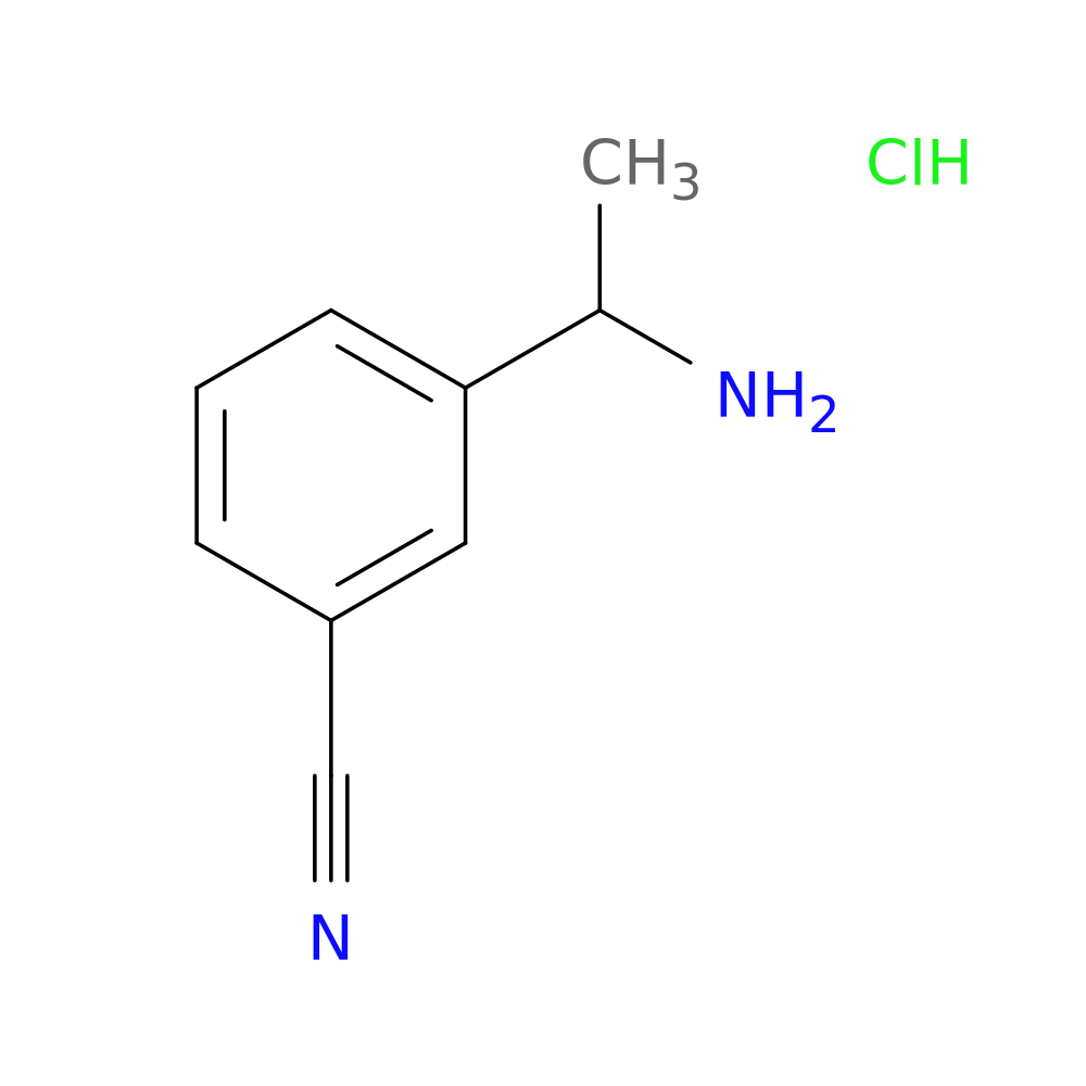 3-(1-Aminoethyl)benzonitrile hydrochloride