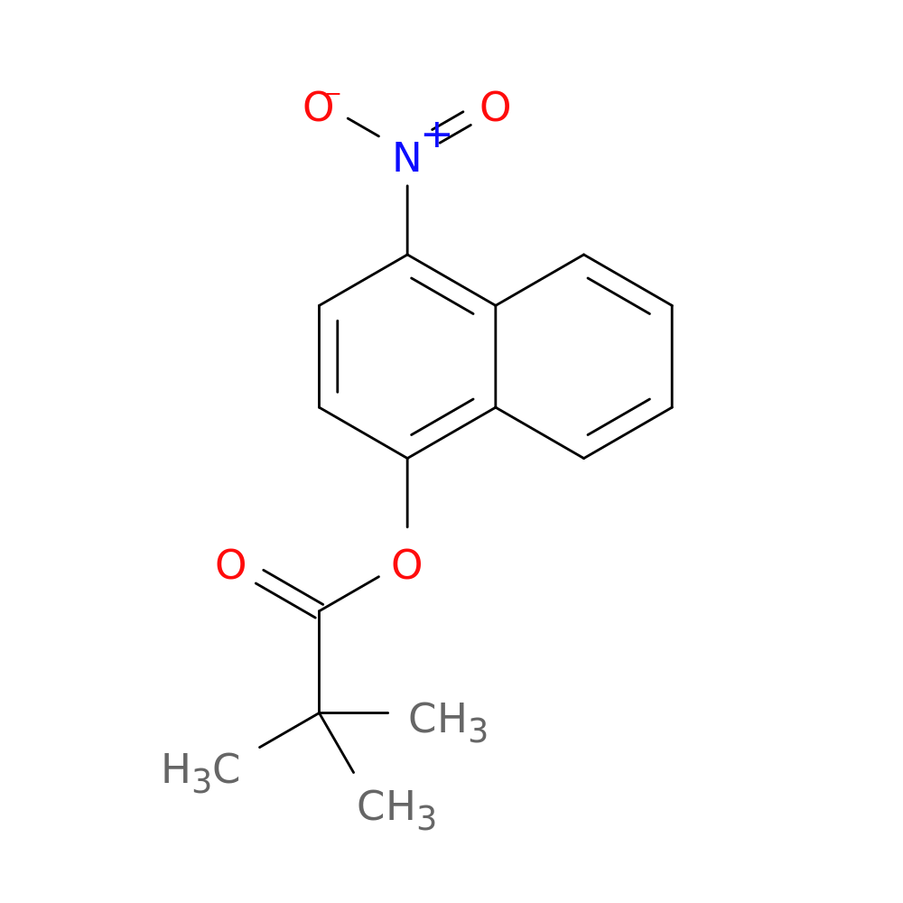 4-Nitro-1-naphthalenyl 2,2-dimethylpropanoate