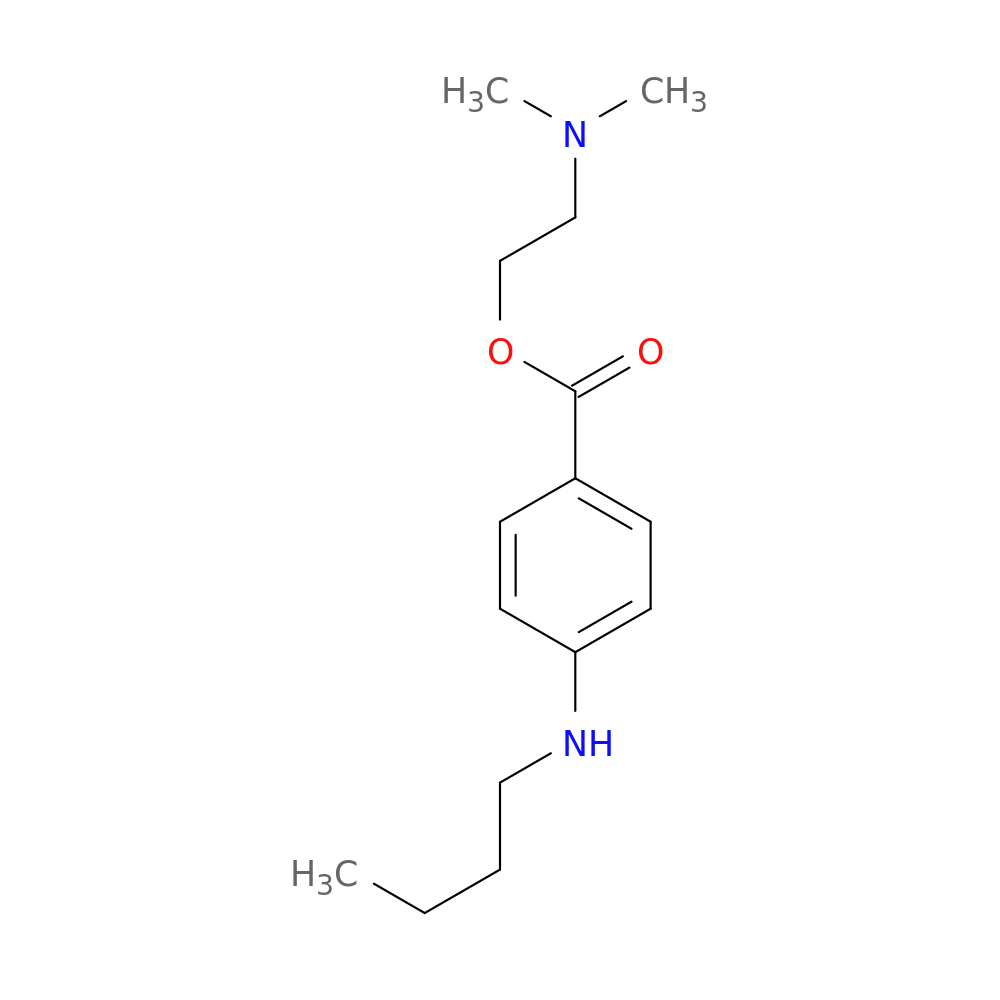 2-Dimethylaminoethyl 4-(butylamino)benzoate