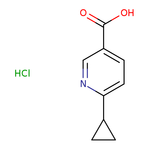 6-cyclopropylpyridine-3-carboxylic acid hydrochloride