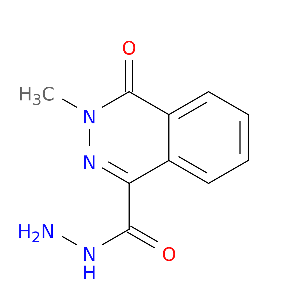 3-Methyl-4-oxo-3,4-dihydrophthalazine-1-carbohydrazide