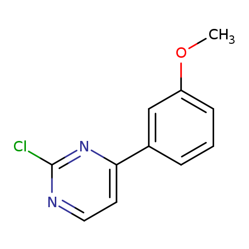 2-Chloro-4-(3-methoxyphenyl)pyrimidine
